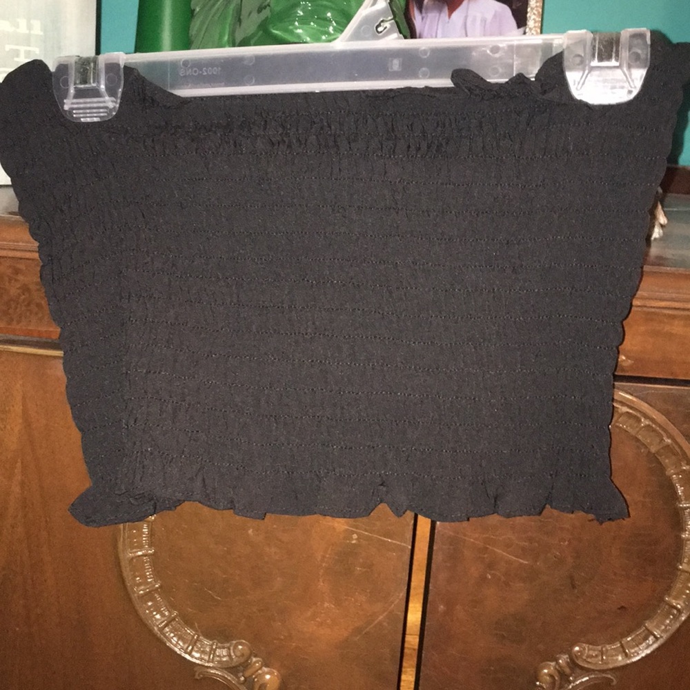 black tube top